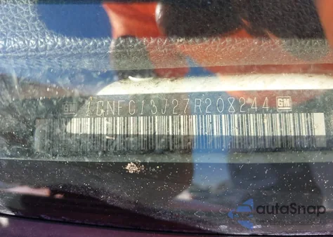 2007 Chevrolet Tahoe Lt z USA, uszkodzony, nr VIN 1GNFC13J27R208244